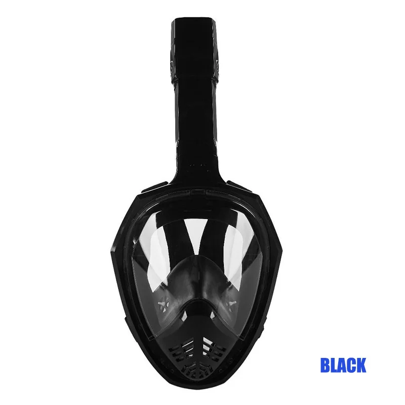 

New Best Products Easy to Breath Diving Full Face Snorkel Mask Waterproof Blue Anti Snorkeling Fog Item Color Swimming Wide, Black/blue/red/gray