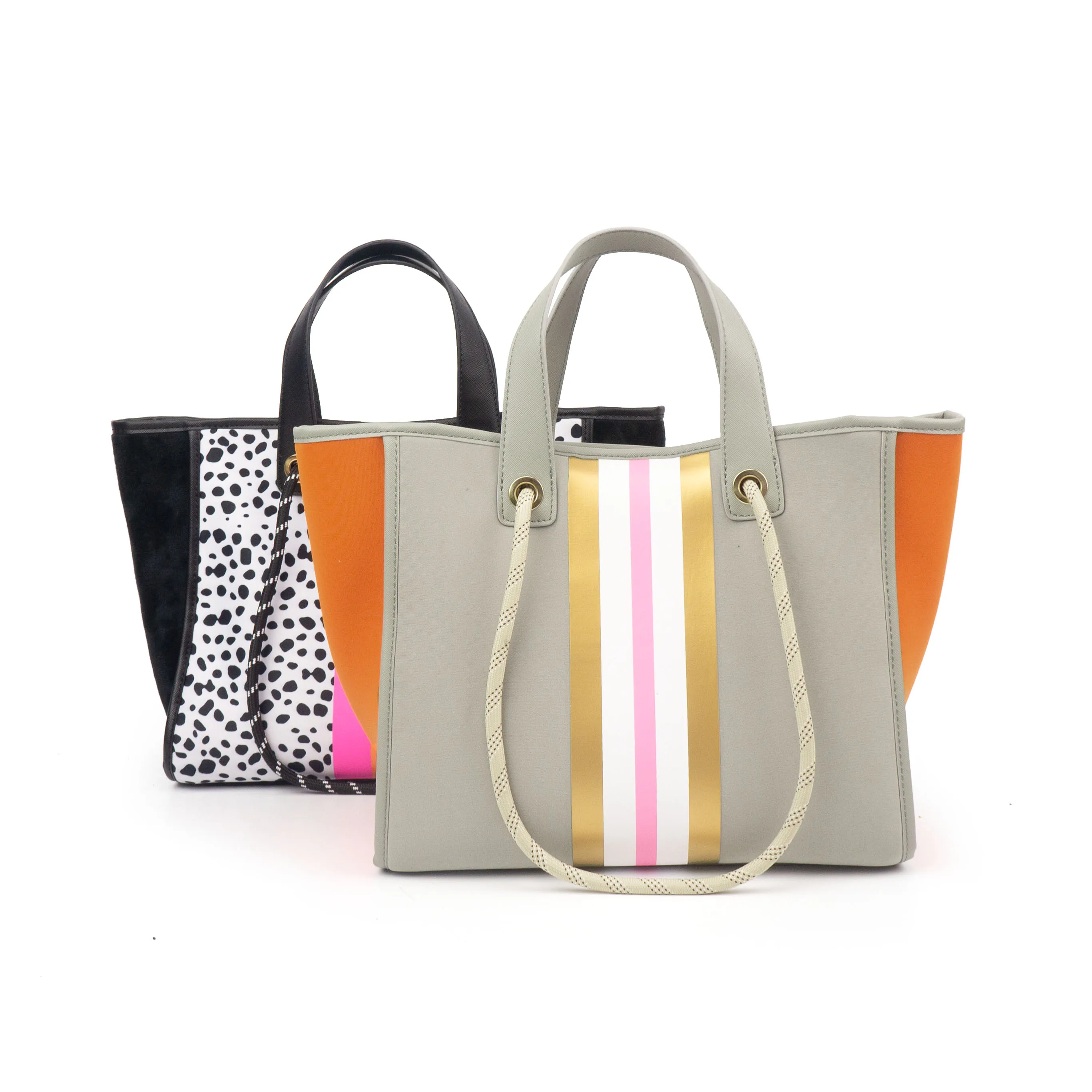 

2021 Hot selling neoprene bag beach bag tote handbag bags for women, Sample or customized