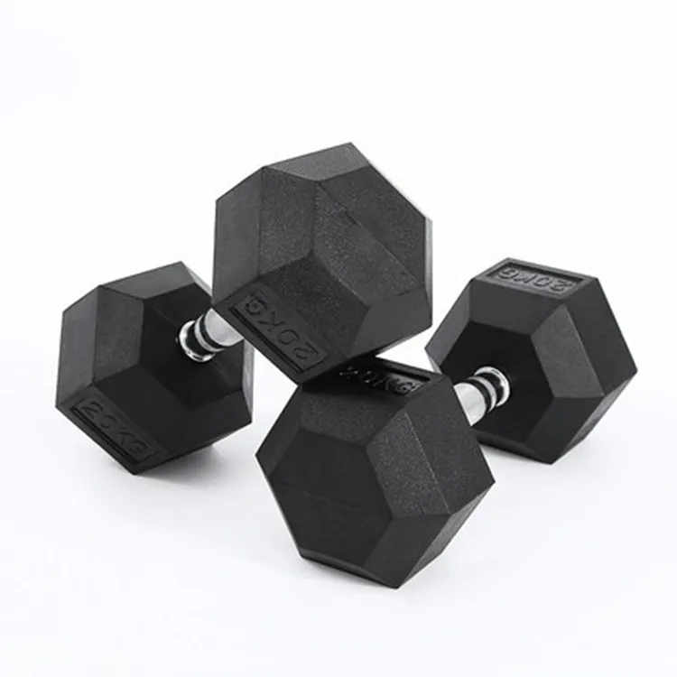 

Unisex Gym Dumbbell Sets for Daily Fitness/Black Hex Dumbbells