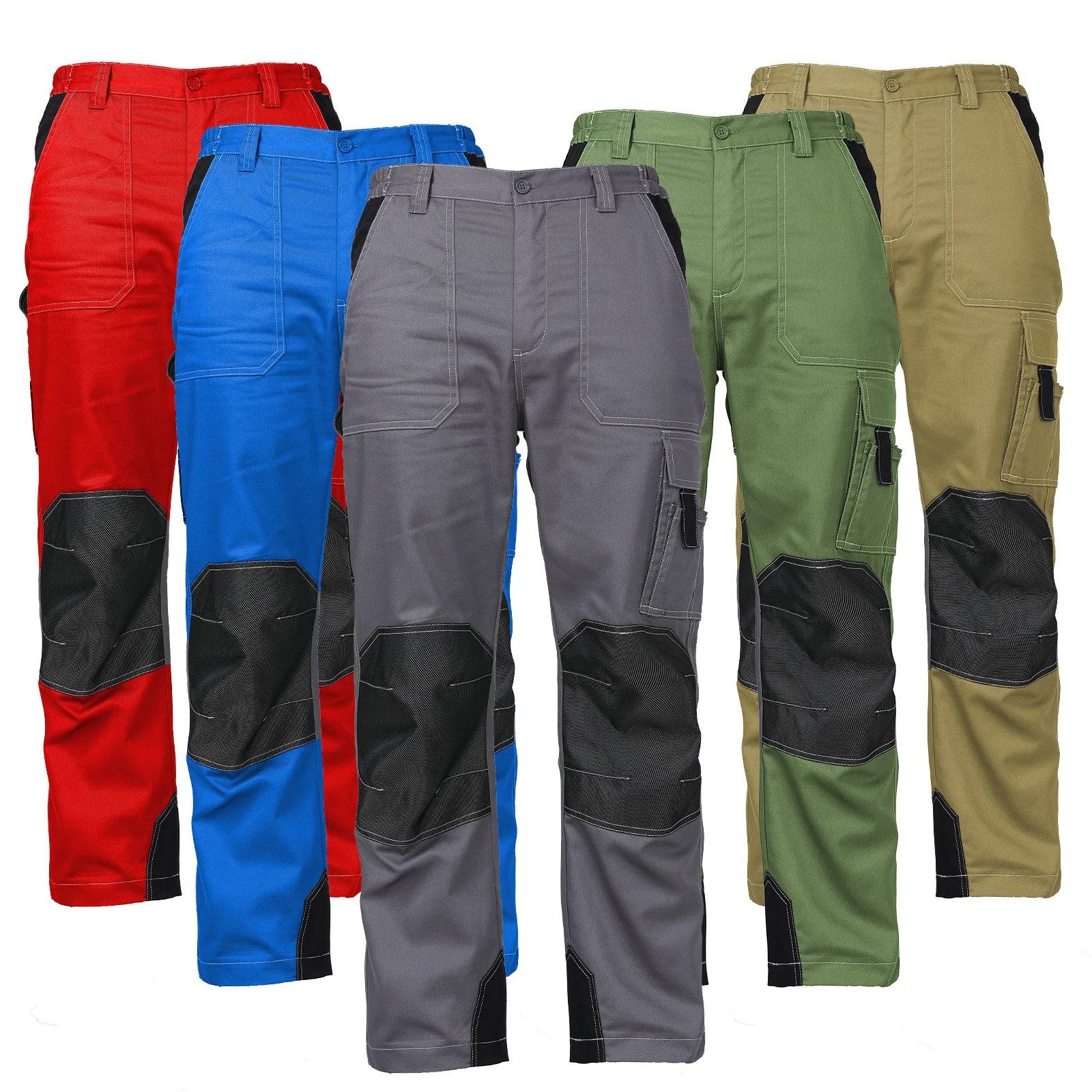 

Amazon Hot Sales High Quality Trousers Multi-pockets Work Trousers Men's Trousers Workwear Pants Men Work Pants, Customized color