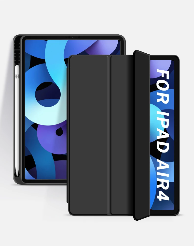 

Soft Case for iPad 2020 10.9 Protective Shell Cover pen holder
