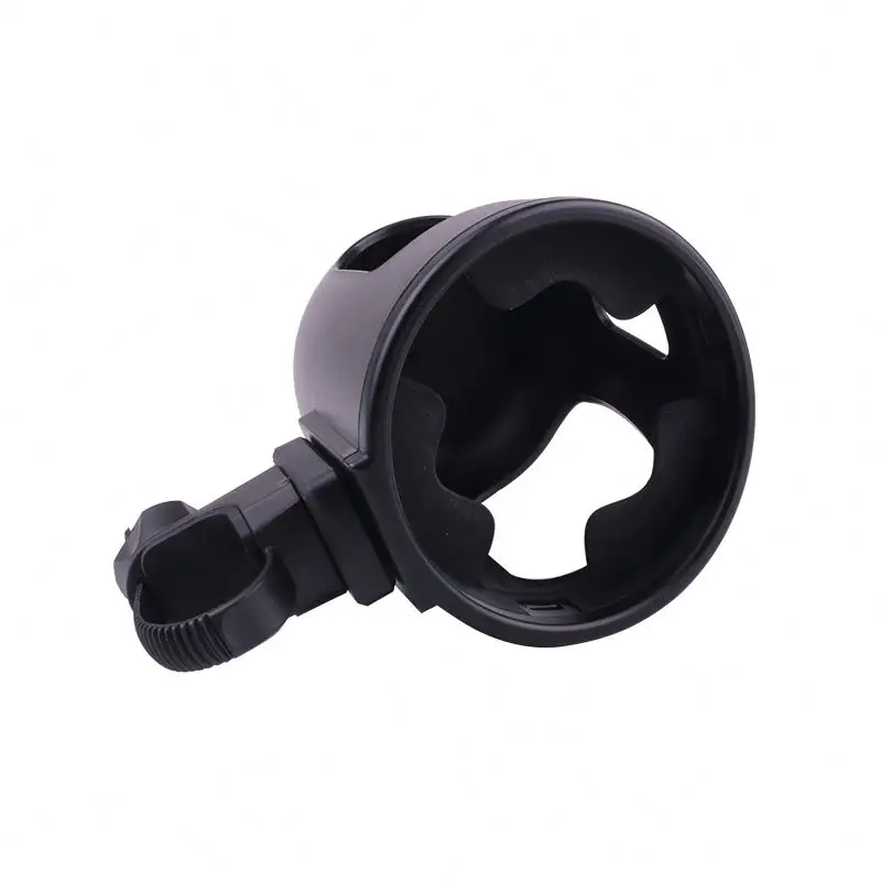 

Bike bicycle bottle cage water holder socket TOLhv cycling water drink bottle, Black