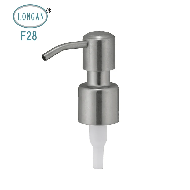 

Competitive quality dispenser pump 28/410 stainless steel liquid soap foam bottle with pump