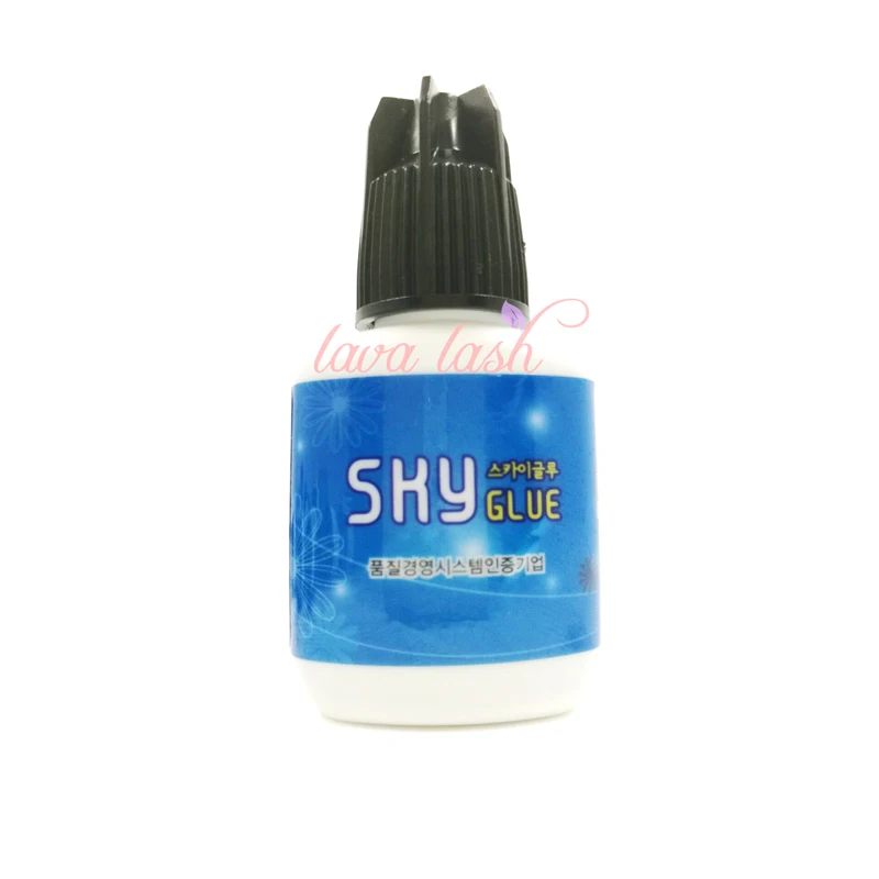 

Wholesale Korea original Fast Drying Sky s+ GLue 10ml With Private Label For Individual Lashes Extension black glue