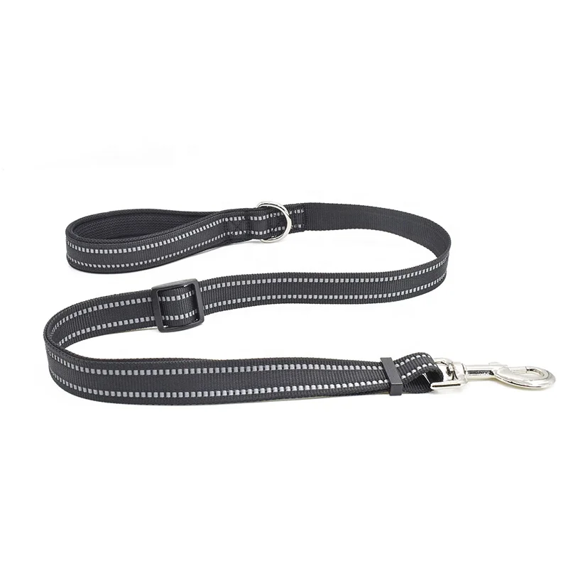 

Adjustable Ombr Reflective Bungee Outdoor Wrist Strap Braided Nylon Dog Leash, Picture shown