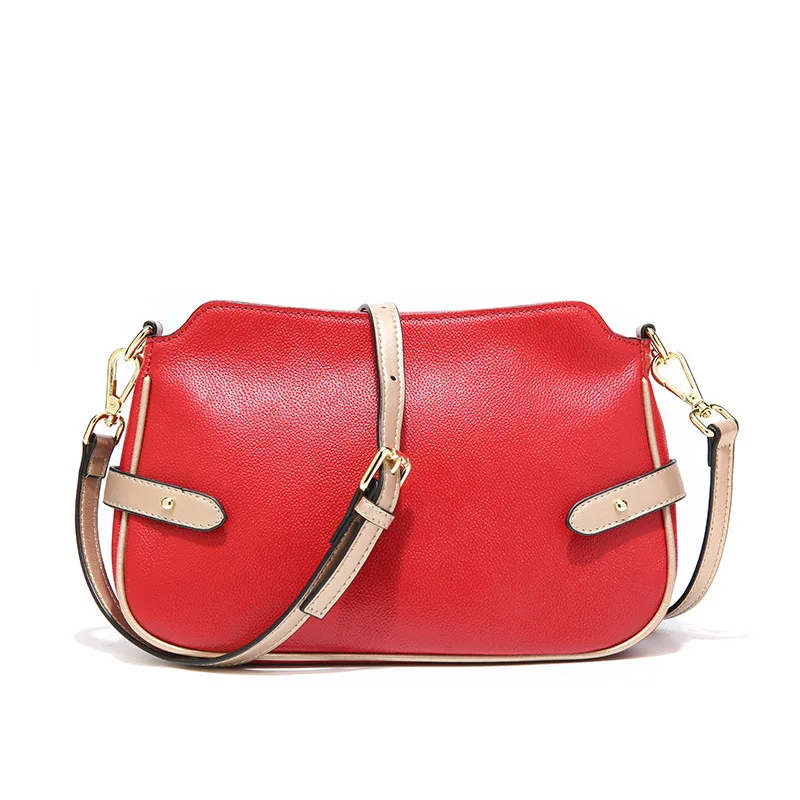 

Hot Selling 2019 New Product Genuine Leather Ladies Handbags Fashion Cross body Bags Women Sling Bags