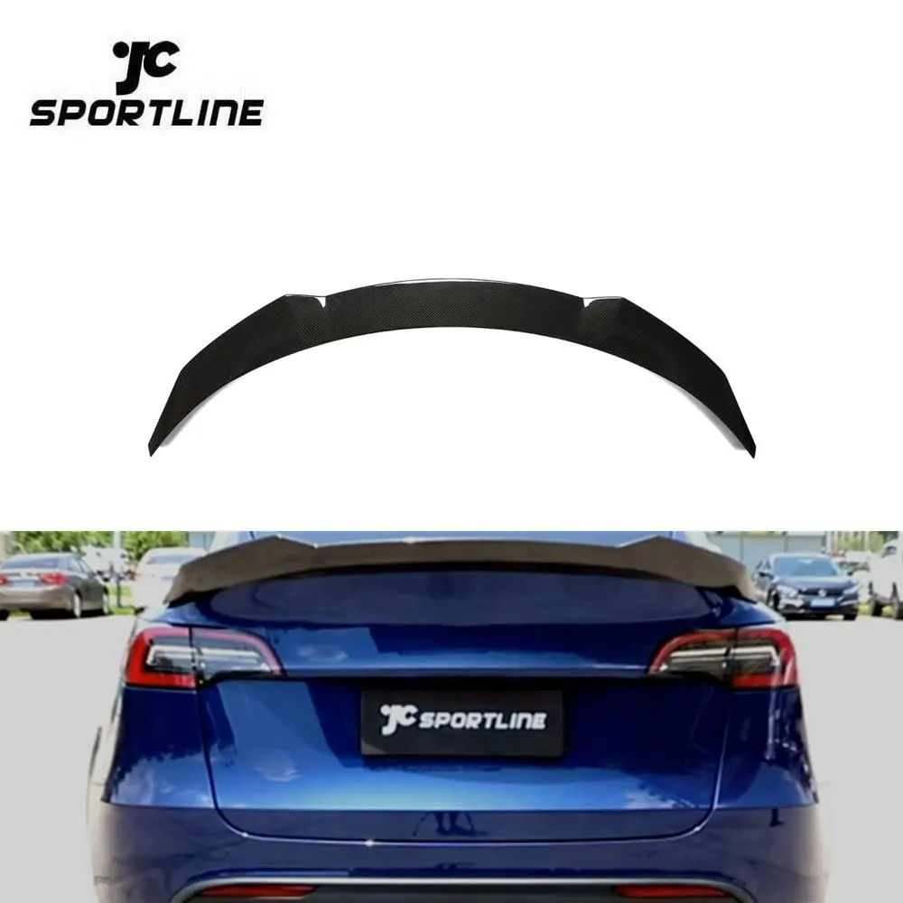 

Electric Car Model Y Prepreg Dry Carbon Fiber Ducktail Spoiler for Tesla Model Y 2020-2022