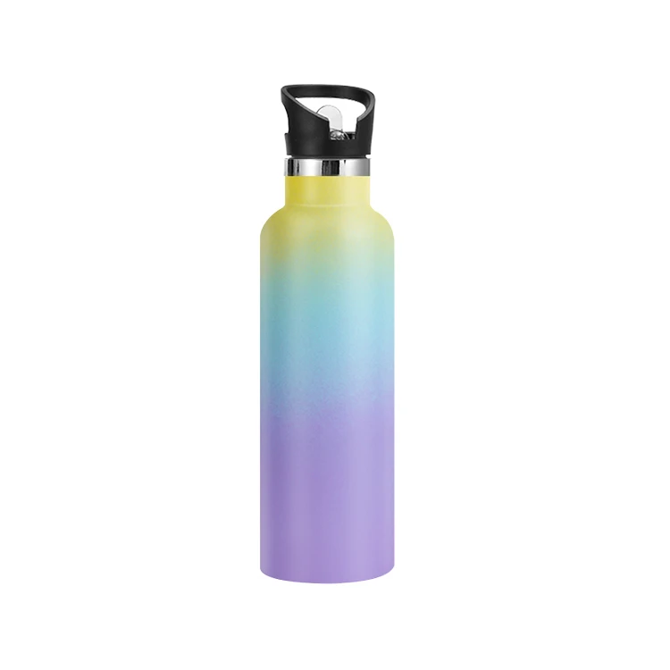 

LOW MOQ acceptable 350/500/600/750/1000ml Double Wall Stainless Steel Water Bottle Insulated Vacuum Flask, Available colors or custom colors