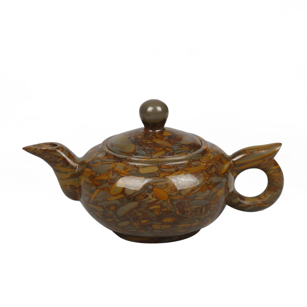 

Home Goods Kitchen Drinkware Ceramic Teapot Chinese Ceramic Teapot Set, Brown