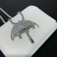 

Iced Out Pendant Necklace custom hip hop jewelry