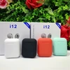 Fast delivery TWS wireless earbuds I12 newest version no noise true stereo earbuds TWS I12