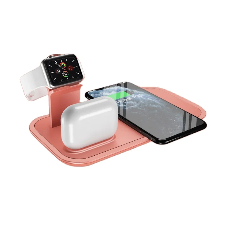 

3 In 1 Magnetic Type C Smart Phone Wireless Charger For Apple Iwatch
