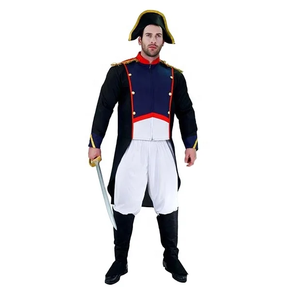 
Carnival Masquerade Party Cosplay Napolen Costume Adult Napoleonic Infantry Uniforms  (60830211240)