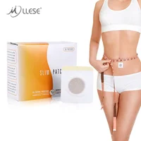 

30PCS Natural Herbal Weight Loss Navel Slim Patch Magnet Belly Slimming Patch For Abdomen