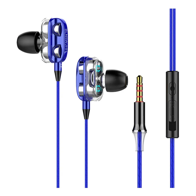 

LSQ601 colorful technology gaming headphones 2021 earphone wired bass 35mm headphone plug