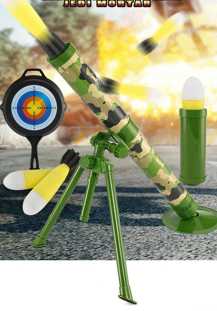 soft bullet gun childrens jedi mortars model ca