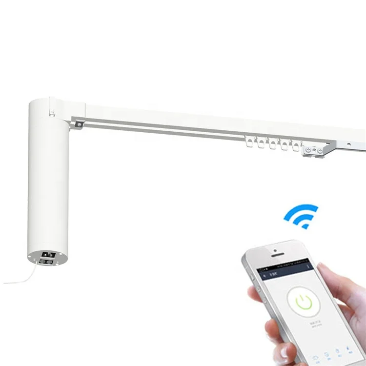 

SHUWEI Beijing smart home WIFI Zigbee Tuya Assistant or Alexa supports auto home fashions international curtains