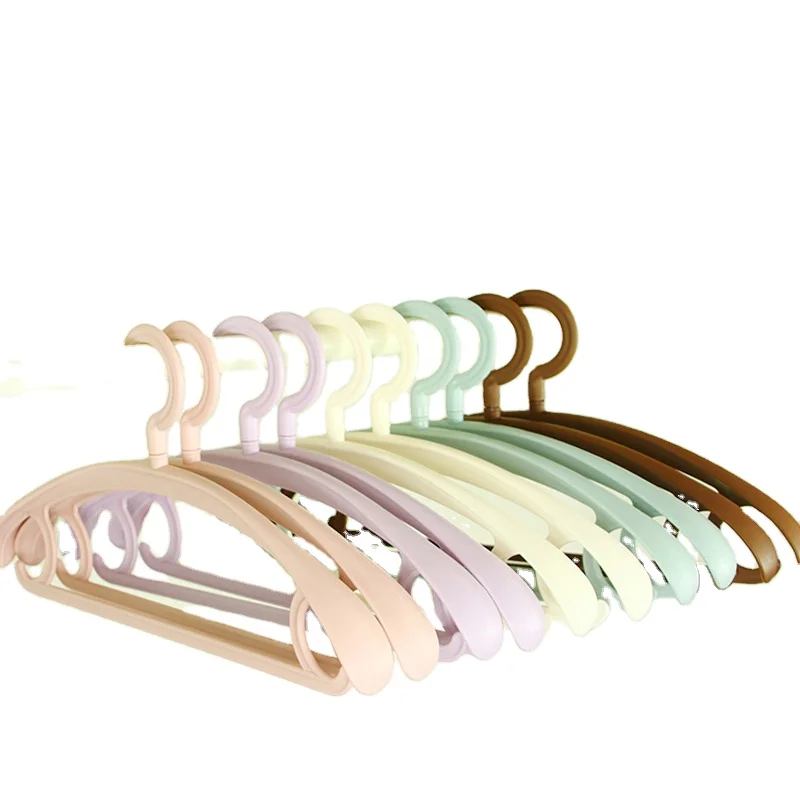 

Wholesale New Design PP Durable Plastic Coat Hanger Towel Shower Adult Clothing Shirt And Pants Hangers, Picture