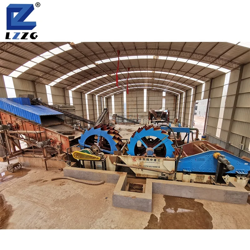 
The China top brand LZZG best sell factory mining construction sand gravel silica sand washer sand washing machine 