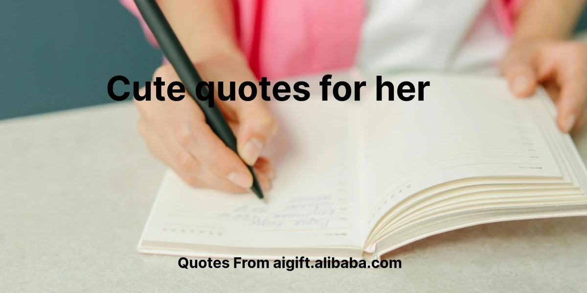 cute quotes for her