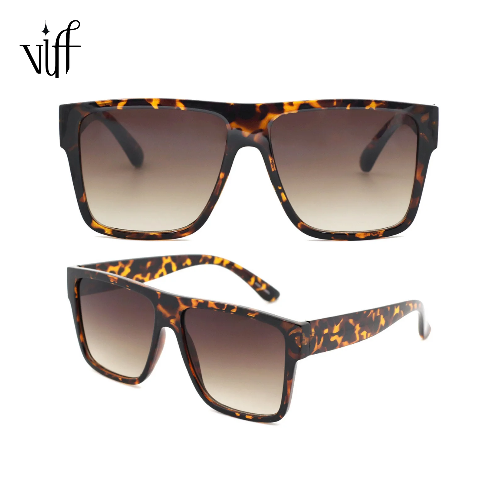 

VIFF HP20615 Luxury square trendy wholesale custom vintage oversized fashion mens shades sun glasses newest 2021 women sunglass