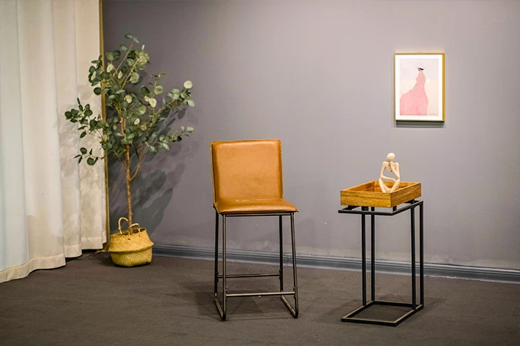 Cheap C Shape Modern Iron Decorative Coffee Tables Side Tables For Living Room