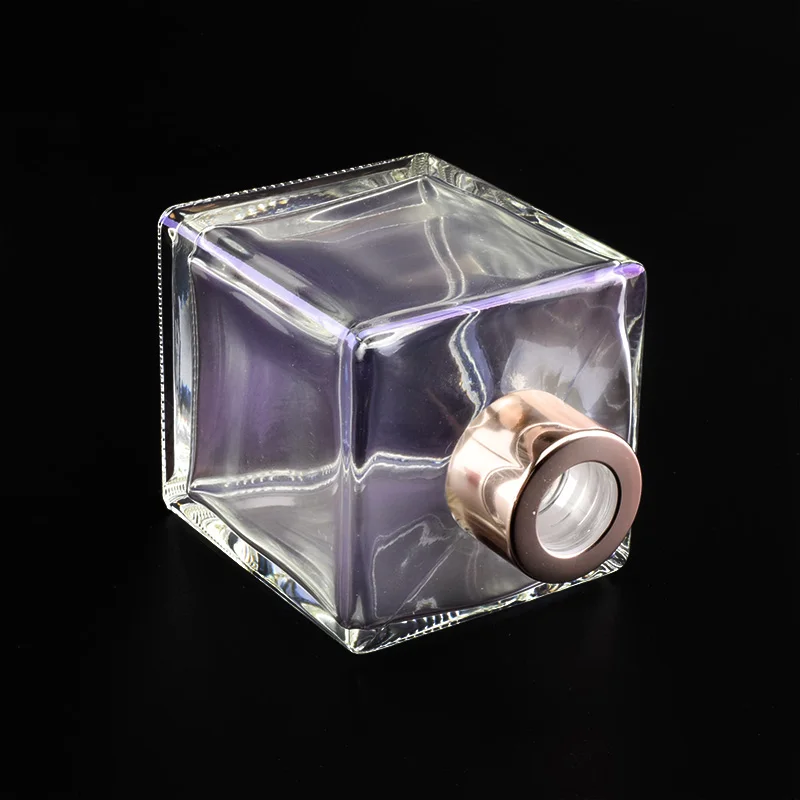 square glass diffuser bottle