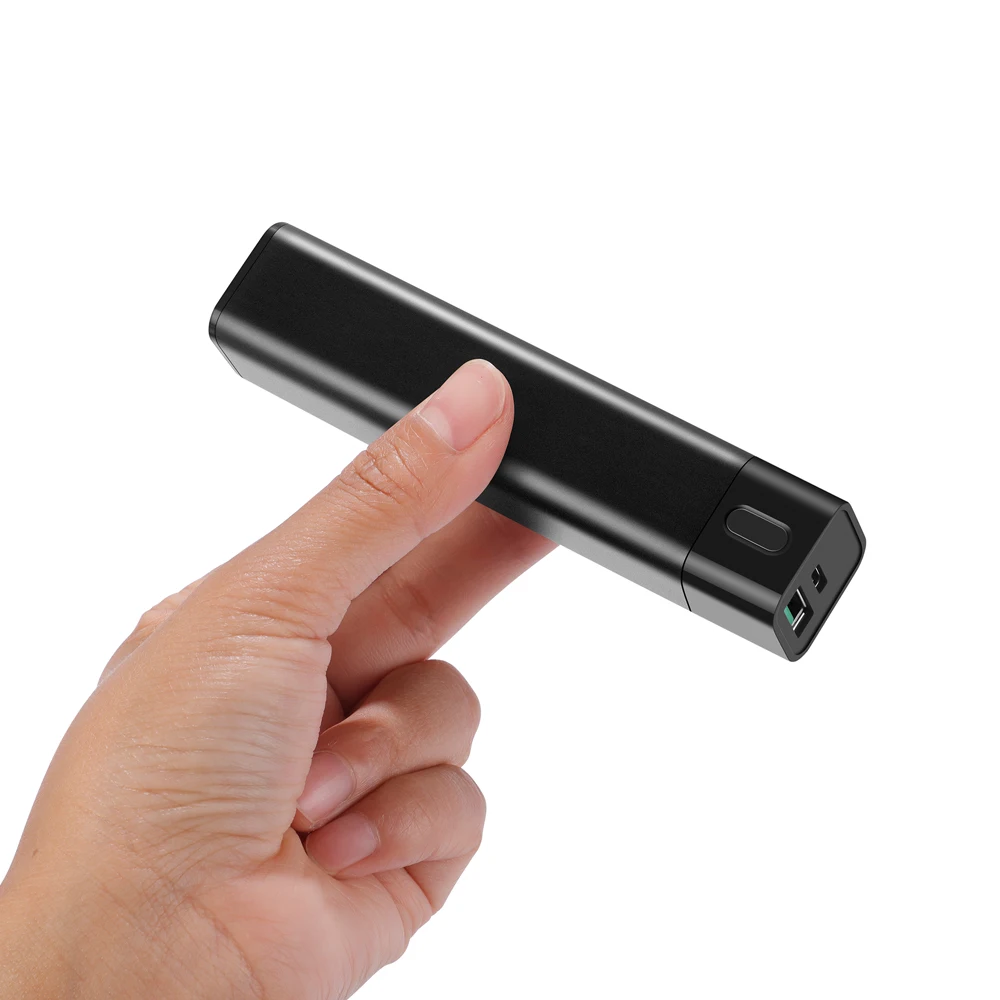 

New innovation Single battery cell 5000mAh 18W pd mini power bank for iphone type c PD fast charging powerbank