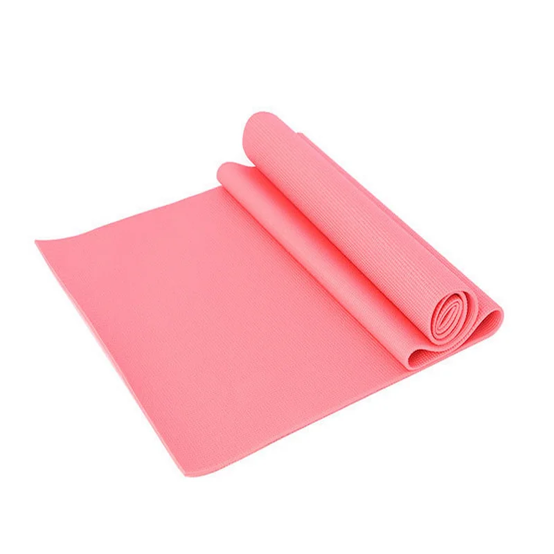 

173 61cm 6 mm PVC Environmental Friendly Thickened Non-slip Yoga Mat, Mixed color