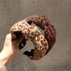 2019 Winter Style Fur Headbands With Leopard Hairband Middle Bow