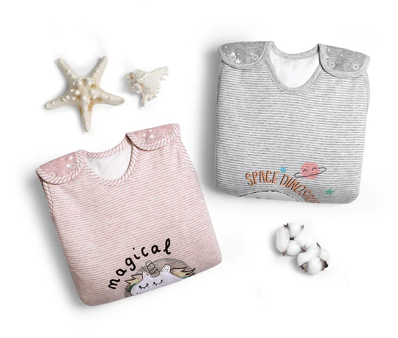 

Factory wholesale Customized Cotton Baby Sleep Sack Knitted Baby Sleeping Bag