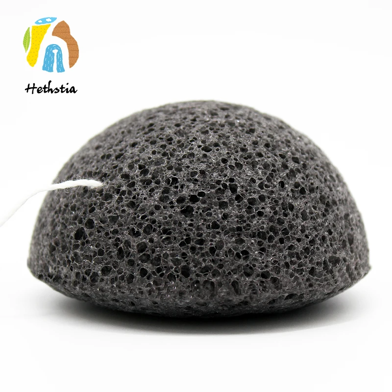

100% Natural vegetable fiber material konjac facial sponge