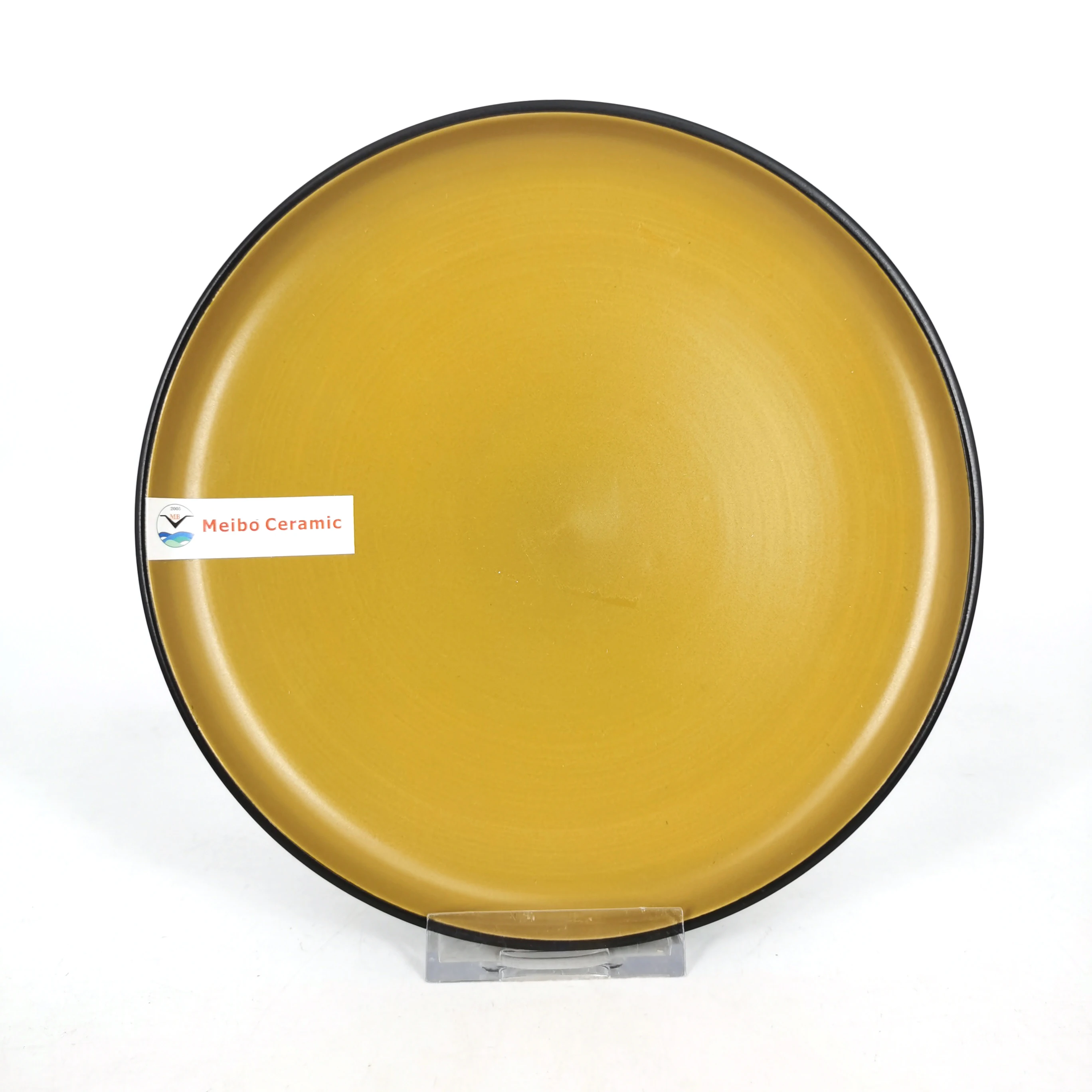 hight quality stoneware two tone color ceramic 16pcs dinnerware