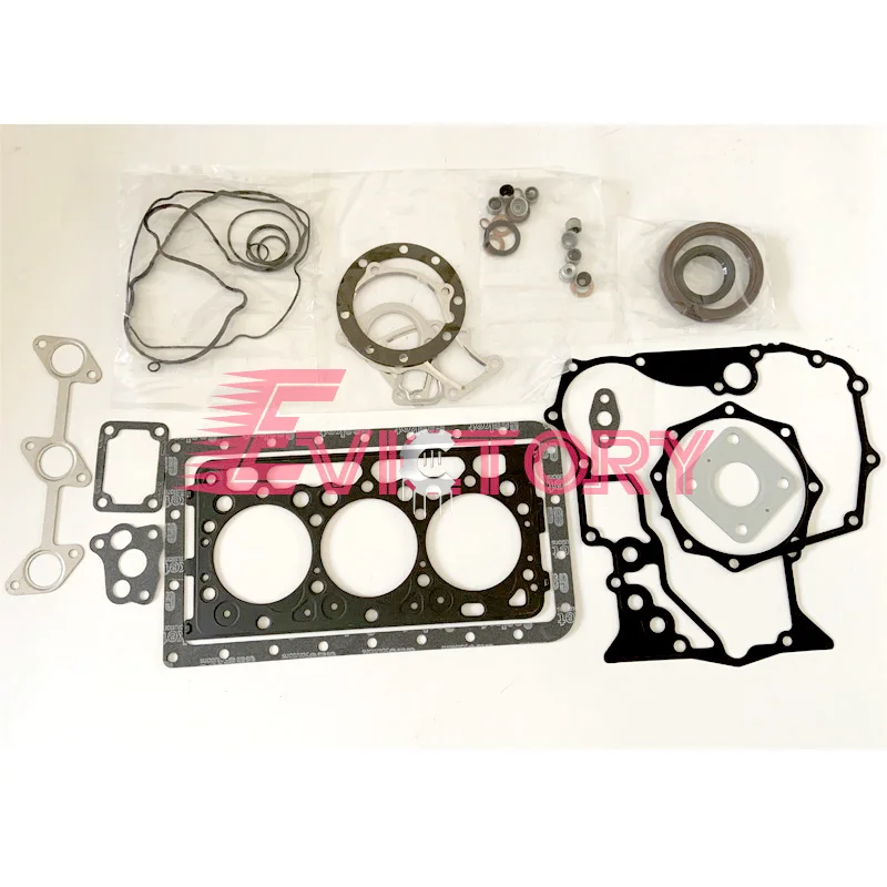 

For Kubota truck parts D902 rebuild kit piston ring + head gasket + main&con rod bearing