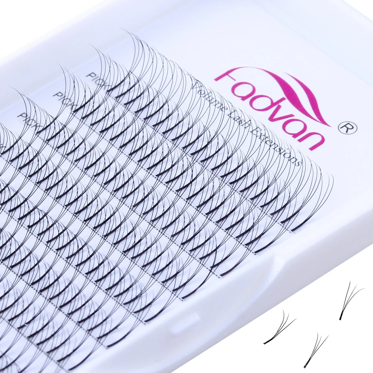 

Handmade Short Stem Pre Premade Lashes Thick Russian Volume Ciglia Lashes Long Base Individual Volume Pro Made Lashes Pestanas