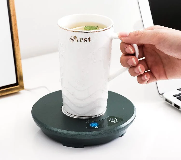 

Coffee Warmer Coffee Mug Warmer Cooler Desktop Electric Heating Cooling Cup Mat for Home Office US 100-240V Cup Warmer