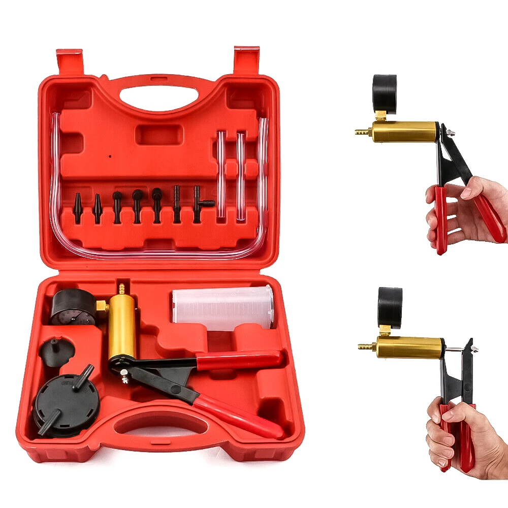 

High quality Hand Held Vacuum Pump Brake Bleeder Tool Kit Hand Vacuum Pump