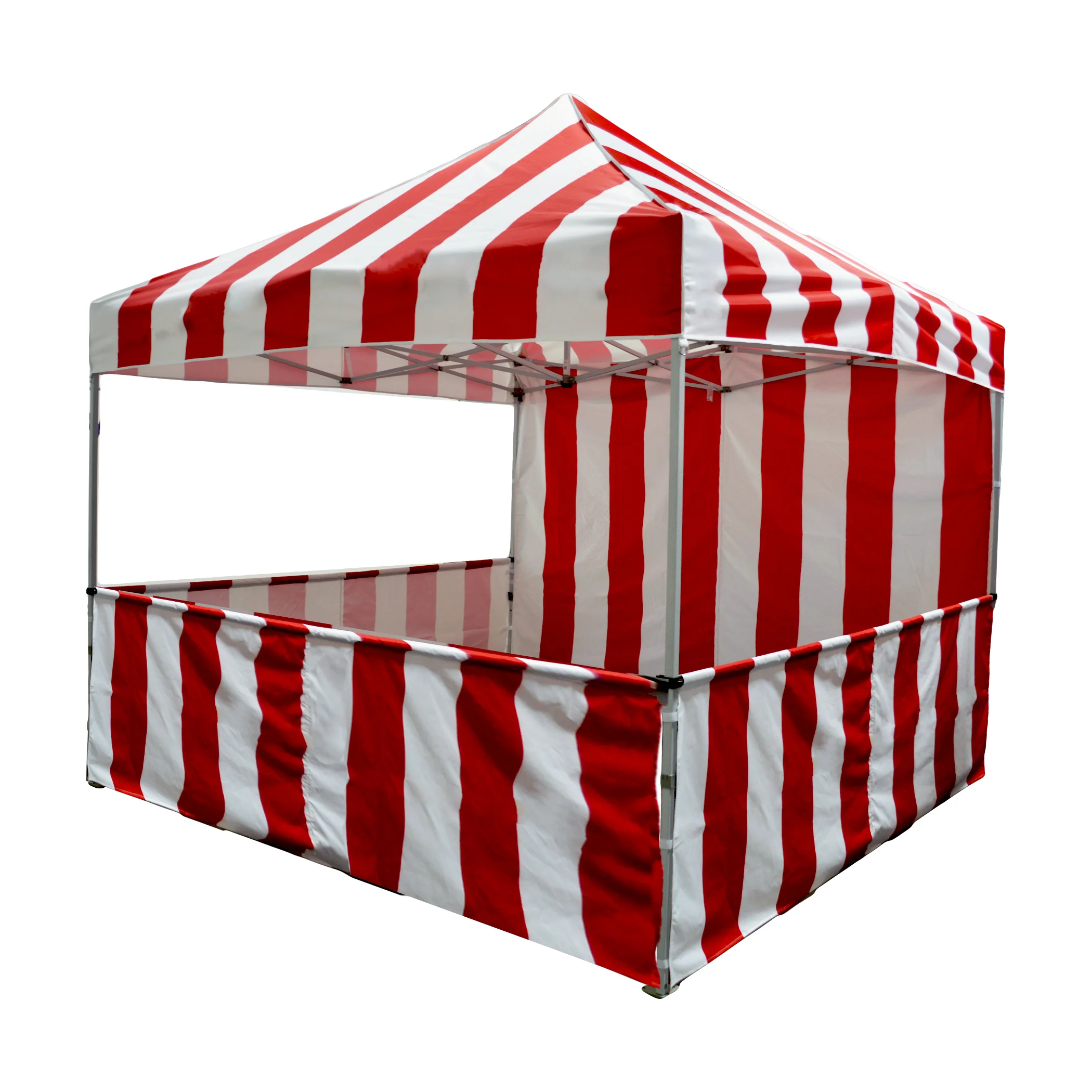 

Mini Red white stripe carnival promotion tent trade show tent, Custom color