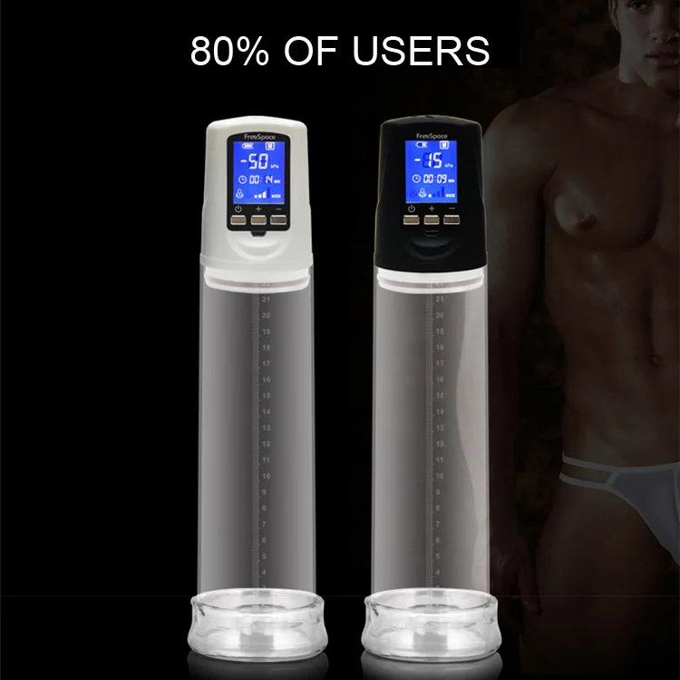 Free Sex Penis Vacuum Pump With Usb Rechargeableled Automatic Penis