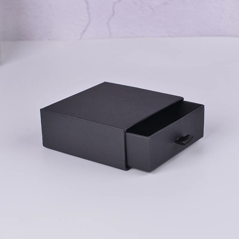 Wholesale Customized Design Cardboard Drawer Jewelry Box Packaging