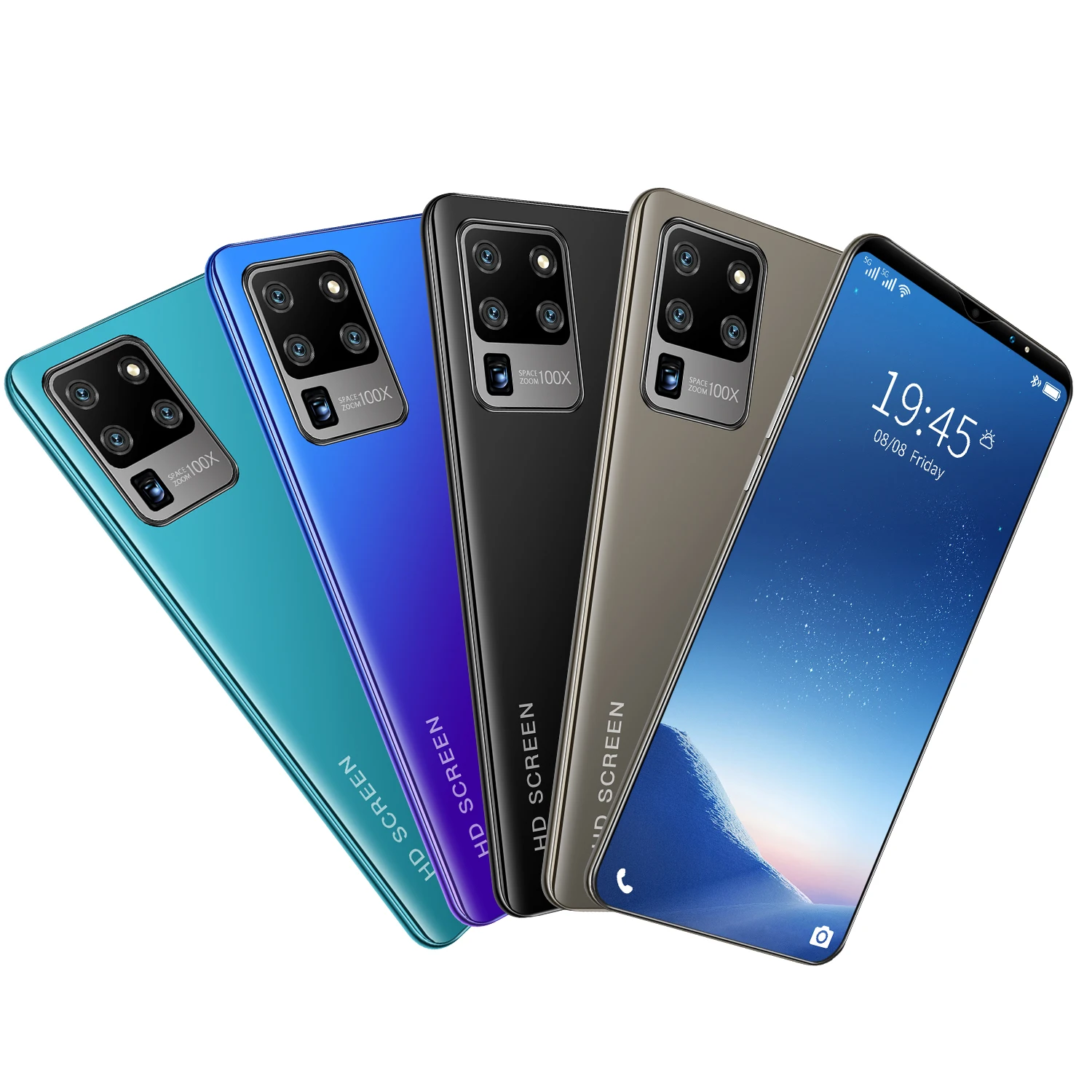 

new design Original version mobile Phones for Android smart Phone 6.1 inch full screen Mobilephone with 8+128GB