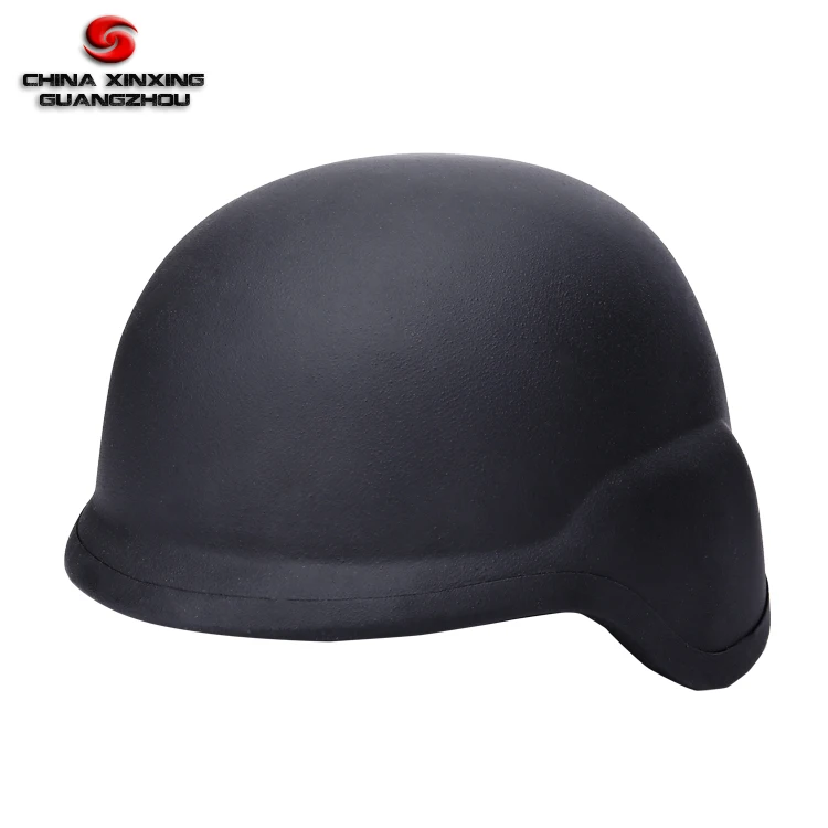 
PASGT style black color Bulletproof Helmet Level NIJ IIIA PE & Aramid Helmet 