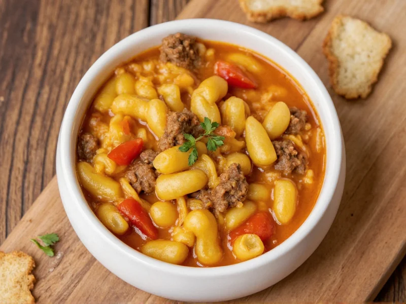 Macaroni Cheeseburger Soup Recipe: Ultimate Comfort Food Guide