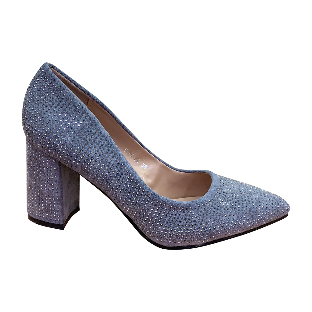 grey color heels