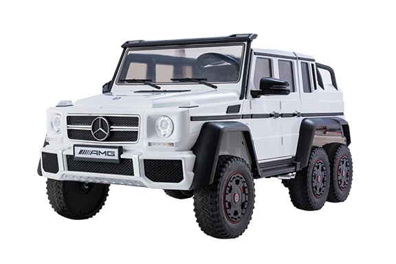 Licensed Mercedes Benz 6 Wheel G63 6X6 Kids Electric Car Child Ride Car Large 2 Seater Children Electric Car