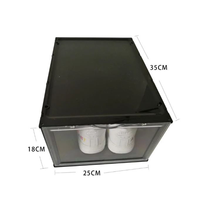 

TL5689 foldable plastic shoe storage box