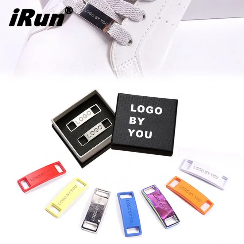 

High Quality LOVE Printed Logo Shoe Lace Metal Shoelace Charm