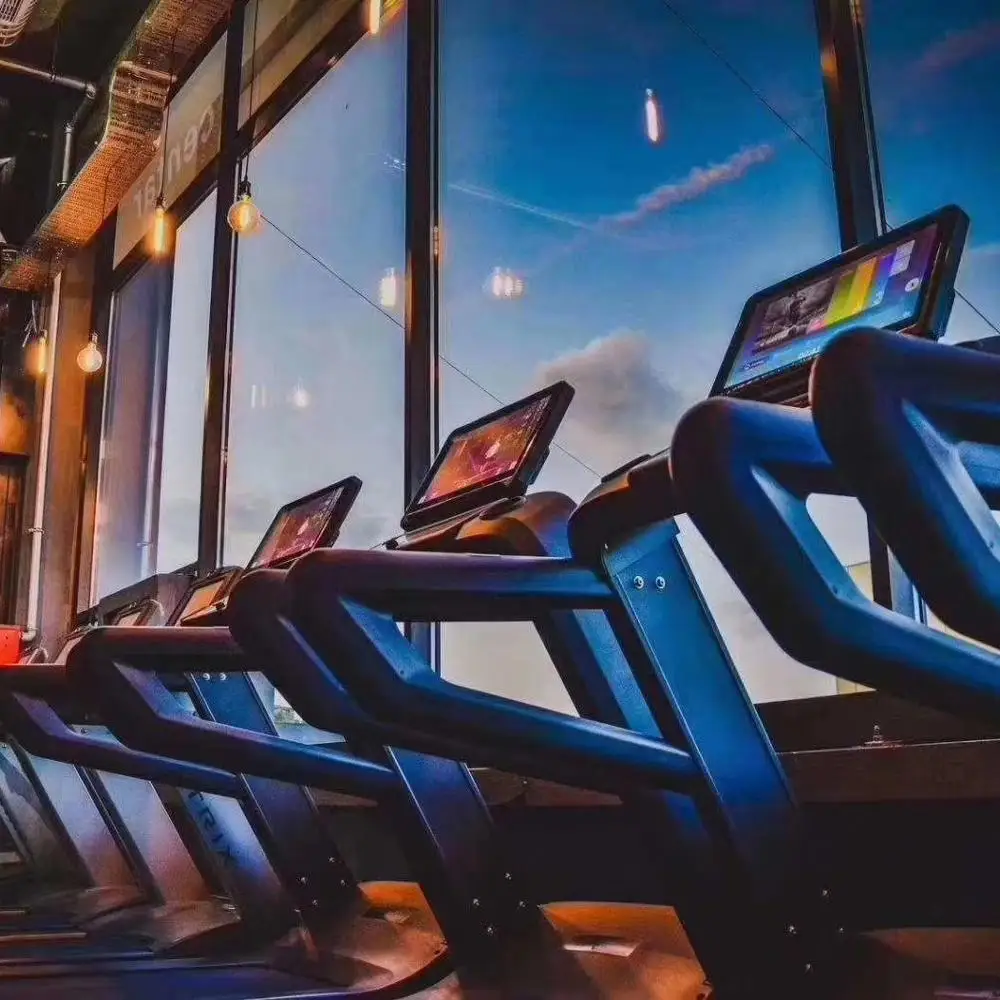 

Gym Exercise Equipment Treadmill For Fitness, Black