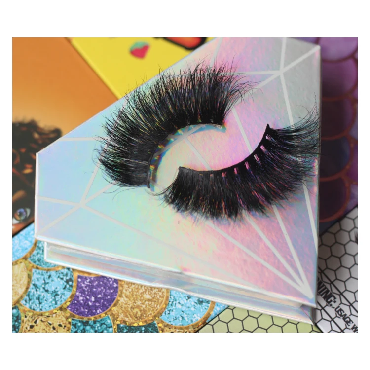 

Free Sample Super Fluffy Mink Lashes 3d 5d wholesale Vendor Custom Own Brand Extra Long Luxurious 25mm 28mm 30mm Mink Eyelash