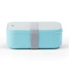 Single Layer Plastic Lunch Box Bento Box Storage Box